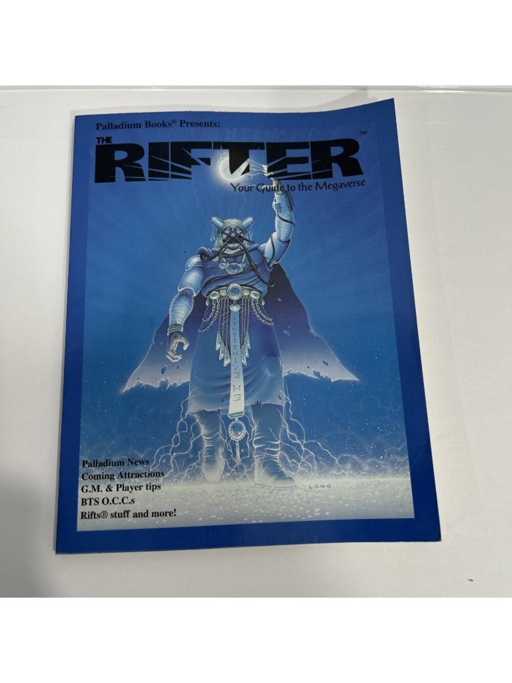RIFTS The Rifter #1 Palladium Books  (RPB116) Magaverse Role-Playing